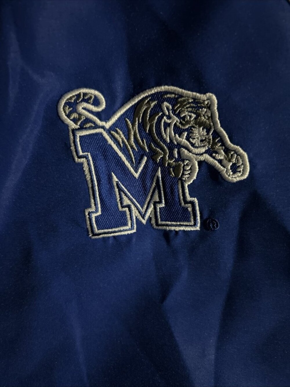 NEW Memphis Tigers Colosseum Blue 1/2 Zip Pullover Anorak Jacket Women's M - Picture 11 of 12